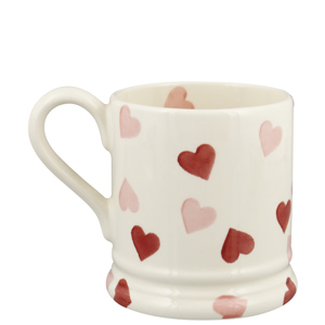 Emma Bridgewater Pinks Hearts Half Pint Mug